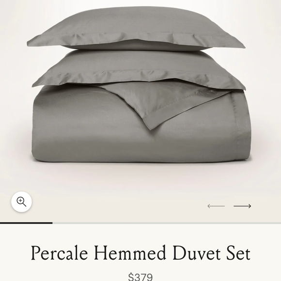Luxurious Gray Duvet Cover Set - Picture 2 of 7